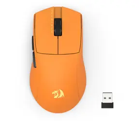 Redragon King Ultra orange / Kabellose Gaming-Maus / optisch / 30000 DPI / kabellos