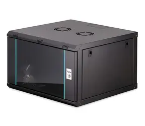 Digitus DN-37103 Dynamic-N schwarz (RAL 9005) / Wandschrank / 19" / 7U / 600x600 mm / unmontiert