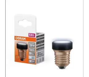 OSRAM LED 28 / Glühbirne / E27 / 3,5 W / 4000 K / 230 V / milchig