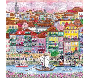 Galison Quadratisches Puzzle Farben Porta / 500 Teile / 51 × 51 cm