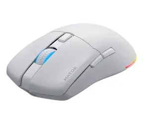 Hator Pulsar 3 weiß / kabellose Gaming-Maus / optisch / 12000 DPI / 8 Tasten