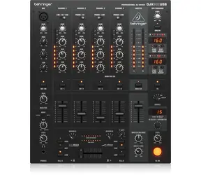 Behringer DJX900USB / DJ-Mixer / 5 Kanäle / USB / XLR / Cinch / 6,3 mm