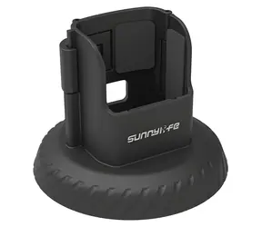 Sunnylife Magnetfuß für OSMO Pocket 3, schwarz / Fuß / Magnetisch / Mit Silikonmatte