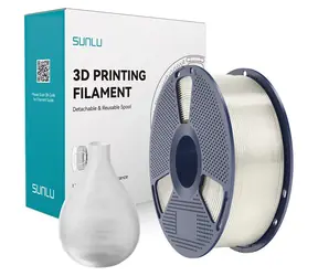 Sunlu PETG-Filament transparent / 3D-Drucker-Filament / PETG / 1 kg