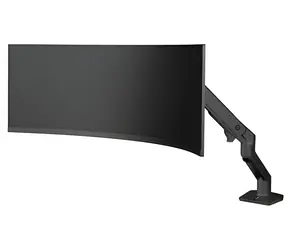 Ergotron HX Schreibtisch-Monitorarm VHD Pivot schwarz / Schreibtisch-Monitorarm / 1000R Krümmung / Tragkraft 17 kg