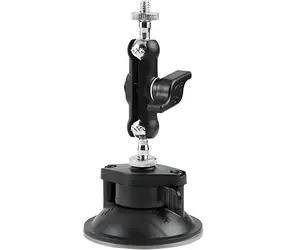 Puluz PU5699B schwarz / Saugnapfhalterung / Magic Arm / 360° / 1/4"-Gewinde