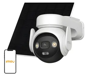 IMOU AOV PT Kit / Outdoor-IP-Kamera + Solarpanel / 2880 × 1620 px / WLAN / 4G LTE / IP66