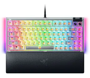 Razer BlackWidow V4 75% Phantom White / Gaming-Tastatur / US-Layout