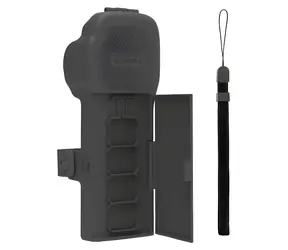 Sunnylife OP3-K019 grau / Tasche / DJI OSMO Pocket 3 / Tragegurt und Umhängeband