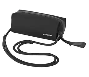 Sunnylife B018 schwarz / Tasche / OSMO Pocket 3, Insta360 GO 3S, GO Ultra / PU-Material / Wasserdicht