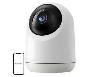 SwitchBot Pan/Tilt Cam PLUS 3K / IP-Innenkamera / 360°-Schwenk-/Neigefunktion / Nachtsicht / WLAN