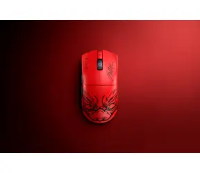 Razer Viper V3 Pro rot-schwarz / Kabellose Gaming-Maus / 35.000 DPI / 6 Tasten / USB-C / 2,4 GHz