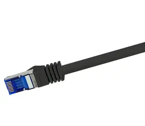 LogiLink C6A083S Ultraflex schwarz / Patchkabel / CAT6A / S/FTP / RJ45 / 7,5 m