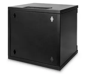 Digitus DN-10-06U-B schwarz / Wandschrank / 10" / 6U / 312x330x300 mm / IP20