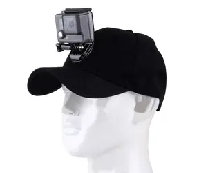 Puluz-Schutzkappe mit Halterung für Action-Kameras, schwarz / Kappe / Universalhalterung / GoPro, DJI, Insta360