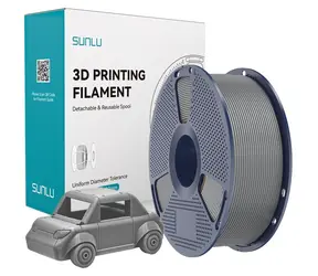 Sunlu PETG-Filament grau / 3D-Druckerfilament / PETG / 1 kg