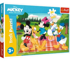 Trefl Puzzle Mickey Mouse: Lieblings-Mickey MAXI / 24 Teile / 60 x 40 cm