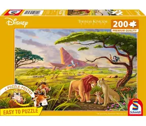 Schmidt Puzzle Der König der Löwen: Vergiss nicht, wer du bist / 200 Teile / 43,2 x 29,1 cm
