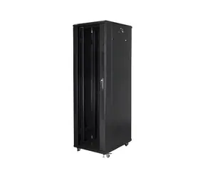 Lanberg Rack-Schrank 42 HE 600 x 1000 mm schwarz / Rack-Schrank / 19" / LCD-Display / Tragfähigkeit 800 kg