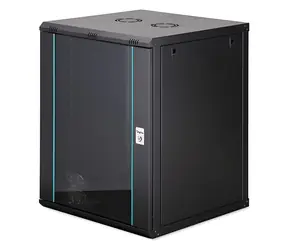 Digitus DN-37115 schwarz (RAL 9005) / Wandschrank / 19" / 16U / 600x600mm / unmontiert