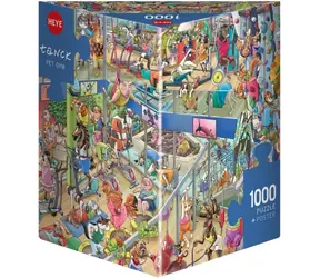HEYE Puzzle Tier-Fitnessstudio / 1000 Teile / 70 x 50 cm