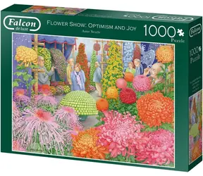 FALCON Puzzle Optimismus und Freude / 1000 Teile / ab 12 Jahren
