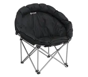 Outwell Casilda schwarz / Klappbarer Campingstuhl