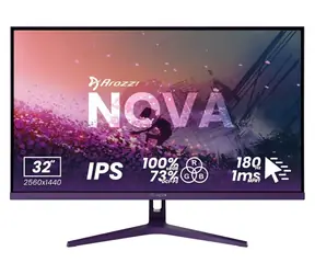 31,5" Arozzi Nova 32T2K180 lila / Monitor / IPS / QHD 2560x1440 / 180Hz / 1ms / 2x HDMI + DP
