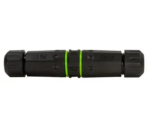 Techly 368642 schwarz / Optischer Adapter / LC / APC-LC / APC Duplex / IP68 / für den Außenbereich