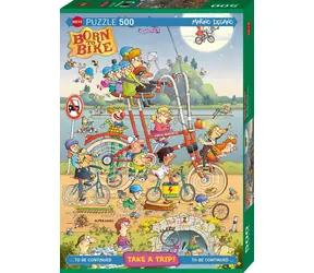 HEYE Puzzle Auf Reisen: Marino Degano / 500 Teile / 35 x 50 cm