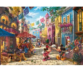 Schmidt Puzzle Mickey & Minnie in Mexiko / 6000 Teile / ab 12 Jahren