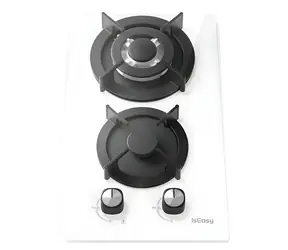 IsEasy MGBG-312A weiß / Gaskochfeld / 2 Brenner