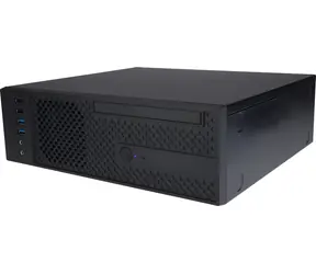InWin CJ708 schwarz / Gehäuse / Micro-ATX / 8L SFF / 265W 80+ Bronze Netzteil / 2x USB 3.0