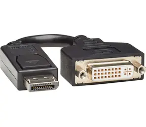 EATON P134-000 schwarz / Adapter / DisplayPort (M) - DVI-I (F) / 15,2 cm