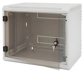 Triton Rack 9U/500mm / Wandmontage / 19" / einteilig / Lüfteraussparung