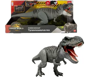 Mattel Figur Jurassic WORLD T-Rex Power Devour (JCH02) / ab 4 Jahren / Kunststoff