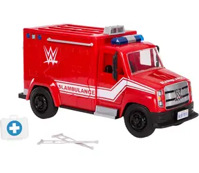 Mattel Auto WWE Slambulance (JMR51) / ab 6 Jahren / Kunststoff