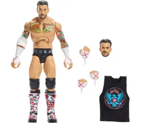 Mattel WWE Elite Collection Top-Figur CM Punk (JHV13) / Kunststoff / 8-99 Jahre