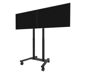 Neomounts MOVE ADM-875BL2 schwarz / Adapter für 2 Monitore / 42-65" / VESA 100x100-800x400 / Tragkraft 40 kg/Monitor