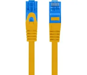 Lanberg CAT6A S/FTP orange / Patchkabel / LSZH / CCA / 0,5 m / RJ45-RJ45 / Fluke-geprüft