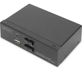 Digitus DS-12870 / KVM-Switch / 2 Computer / HDMI 4K / USB / Audio