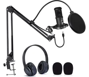 EasyPix MyStudio Podcast- Kit / Mikrofon / Podcast-Kit mit Kopfhörern