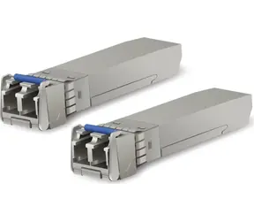 Ubiquiti SFP+ optisches Modul, Single-Mode, 2er-Set / Optisches Modul / 10 Gbit/s / 2x LC / 10 km