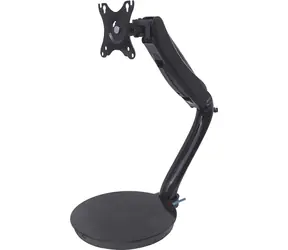 Manhattan Desktop-Monitorhalterung / Monitorhalterung / 13"-27" / Tragkraft 6 kg / Neigung -90° bis 90° / Drehung 180°