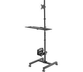 Maclean MC-793 / Bodenständer für Monitore / 17-32"