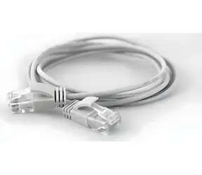 Wantec 7226 weiß / Patchkabel / Cat6a UTP / 0,2 m / RJ-45
