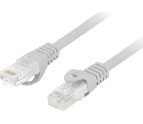 Lanberg UTP CAT6 0,25 m grau / Patchkabel / RJ45-RJ45 / LSZH / Fluke-geprüft