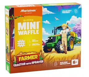 MARIOINEX Mini-Waffeltraktor mit Sprühset / 50 Teile