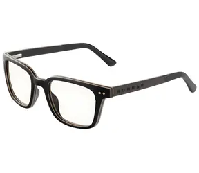 Gunnar MUIR EBONY / Gaming-Brille / klare PRO-Gläser / BLF 20 / Gunnar Fokus