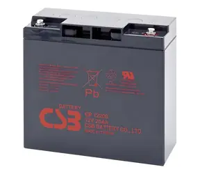 CSB GP12200 / Blei-Säure-Batterie / 12 V / 20 Ah